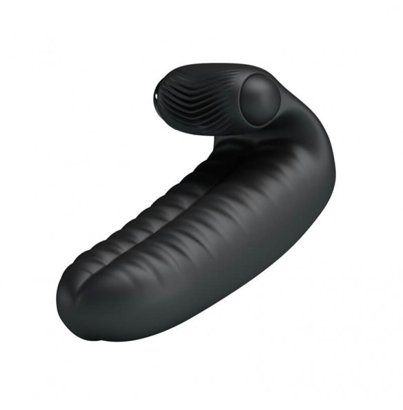 PRETTY LOVE - Abbott Double Finger Vibrator (Black) PRETTY LOVE - Abbott Double Finger Vibrator (Black)